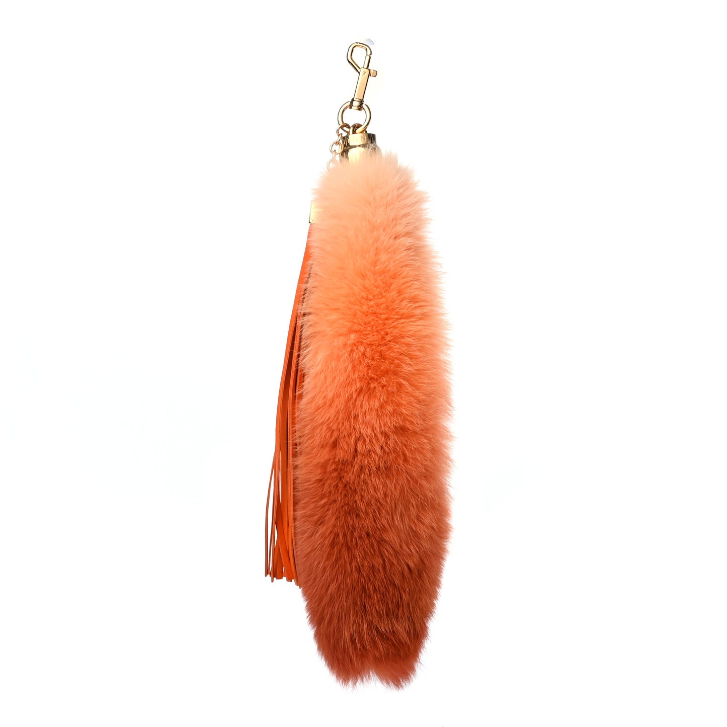 Fox Fur Foxy Bag Charm Orange