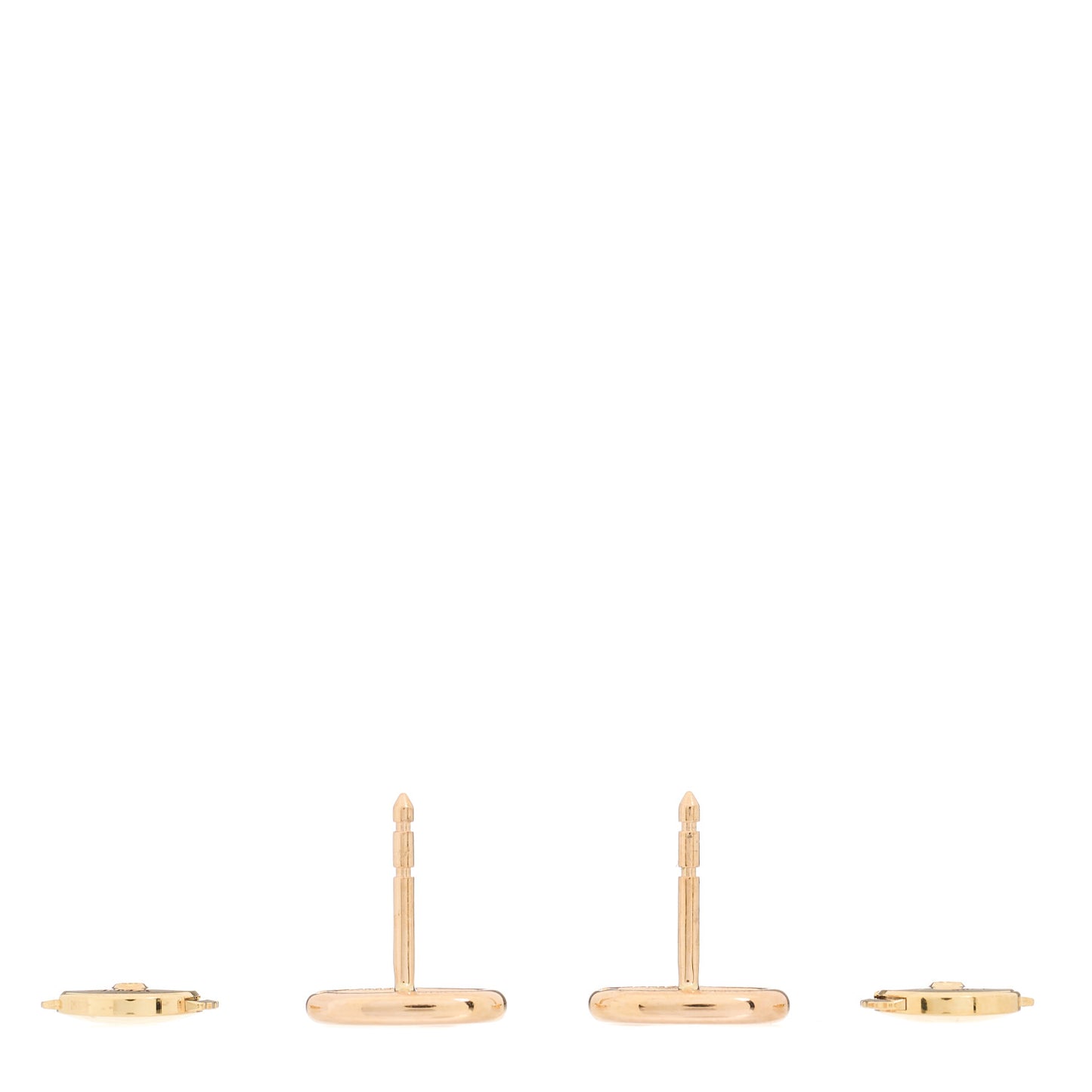 18K Rose Gold TPM Farandole Stud Earrings