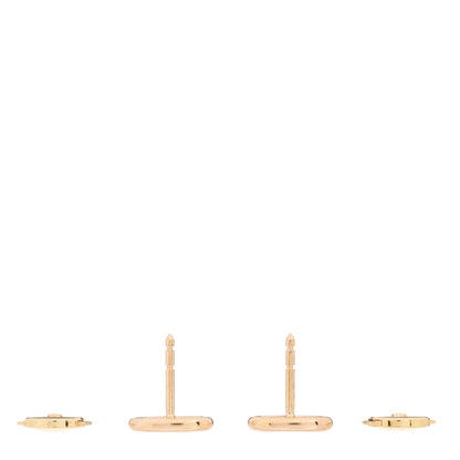 Hermes 18K Rose Gold TPM Farandole Stud Earrings 3 of 5