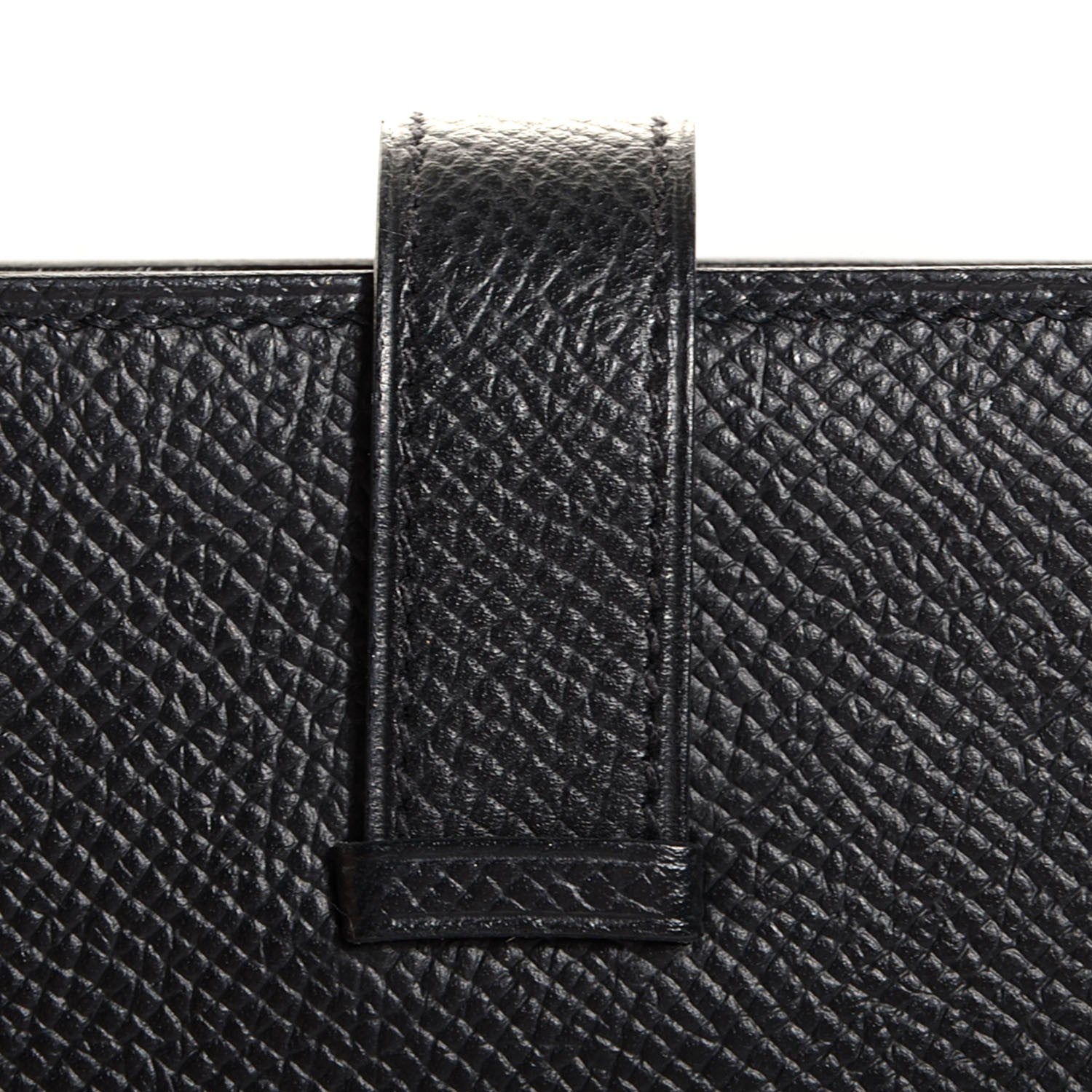 Hermes Epsom Bearn Gusset Wallet Black 11 of 12