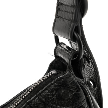 Balenciaga Agneau Arena Le Cagole Shoulder Bag XS Black 12 of 13