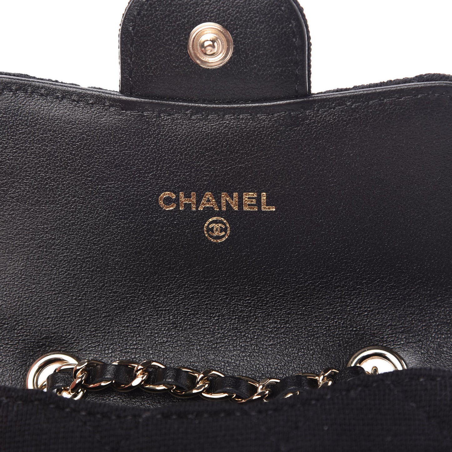 Jersey Quilted Belt Bag Black