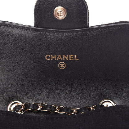 Chanel Jersey Quilted Belt Bag Black 8 of 11