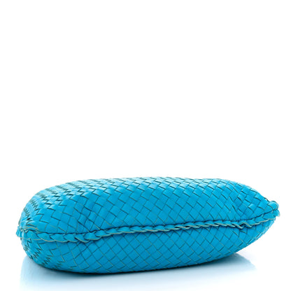 Bottega Veneta Nappa Intrecciato Medium Veneta Hobo Turquoise 4 of 13