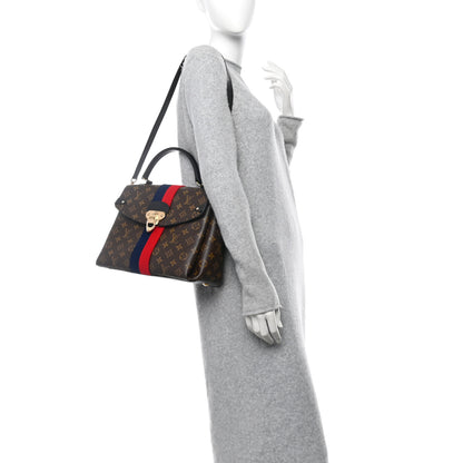 Louis Vuitton Monogram Georges MM Marine Cherry 2 of 9