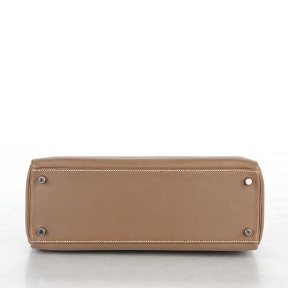 Hermes Swift Kelly Retourne 32 Etoupe 5 of 28