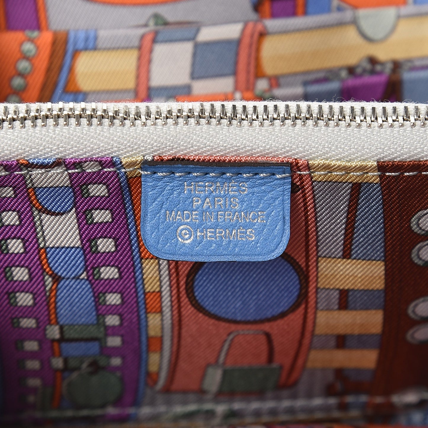 Epsom Silk'in Compact Wallet Bleu Paradis