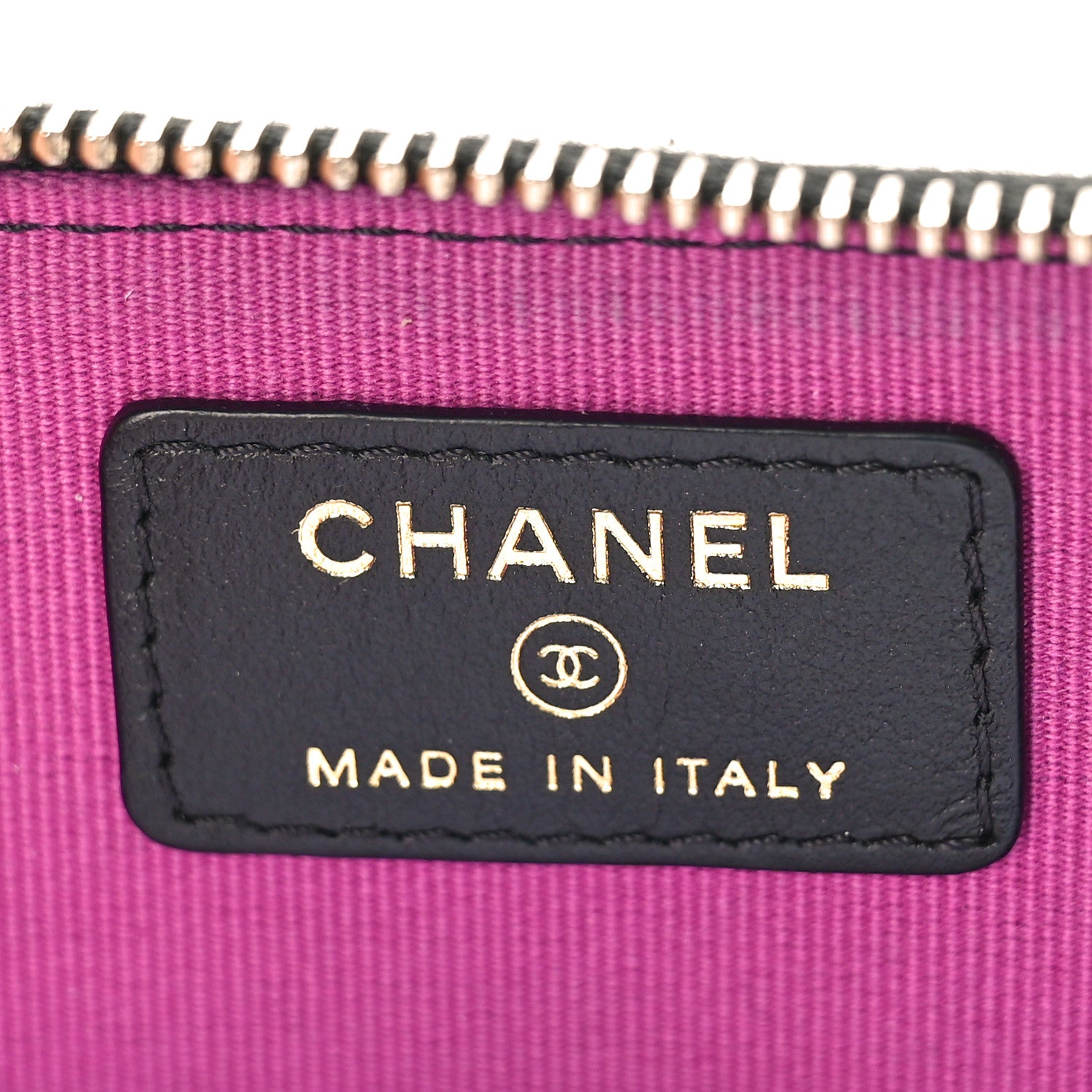 Chanel Caviar Quilted Zipped Key Holder Case Black 6 of 10