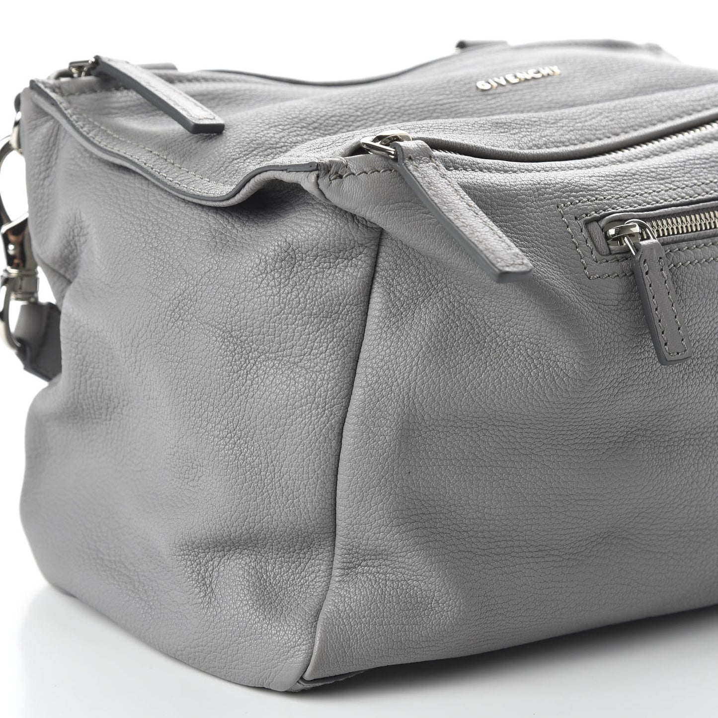 Sugar Goatskin Medium Pandora Pearl Grey