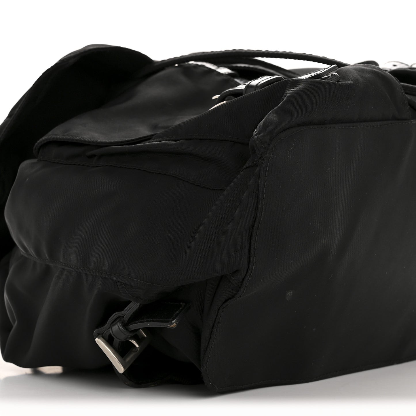 Nylon Vela Medium Backpack Black