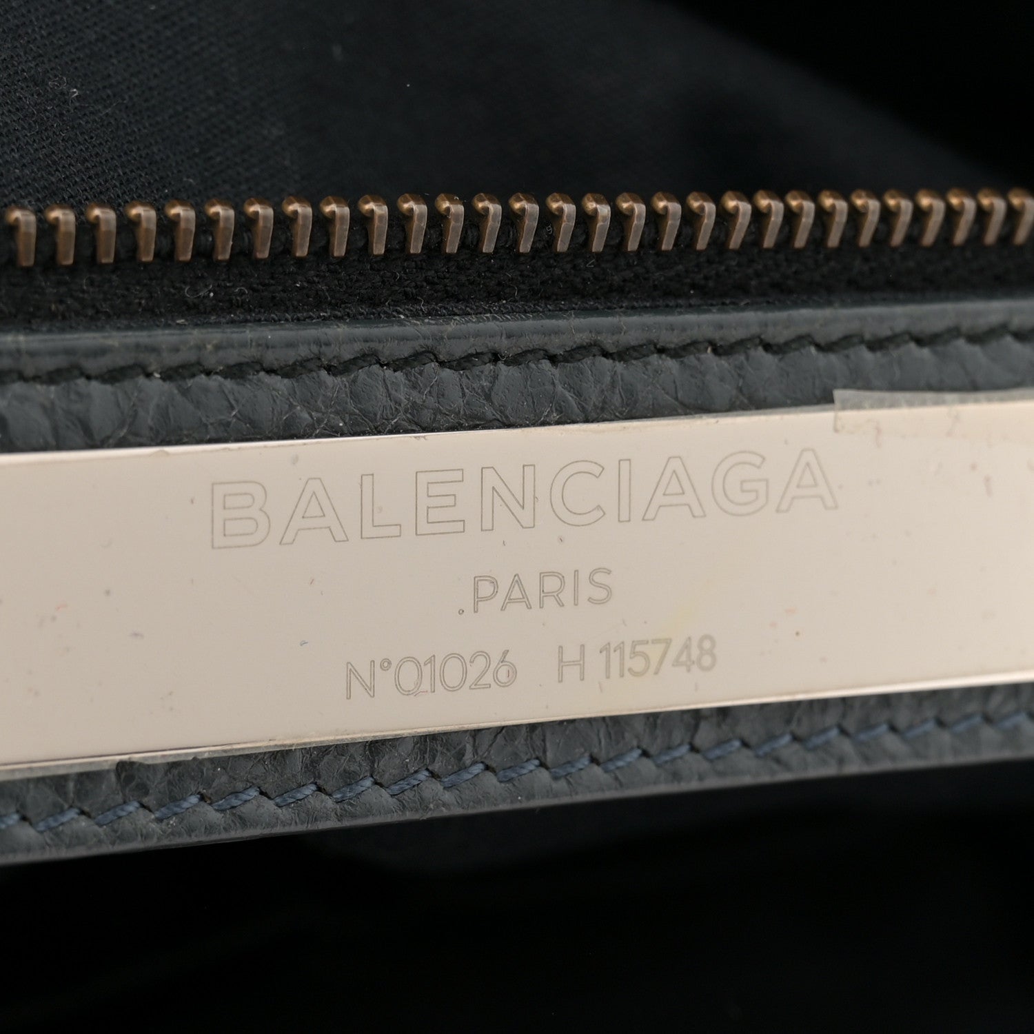 Balenciaga Agneau Classic Hardware City Anthracite 7 of 12