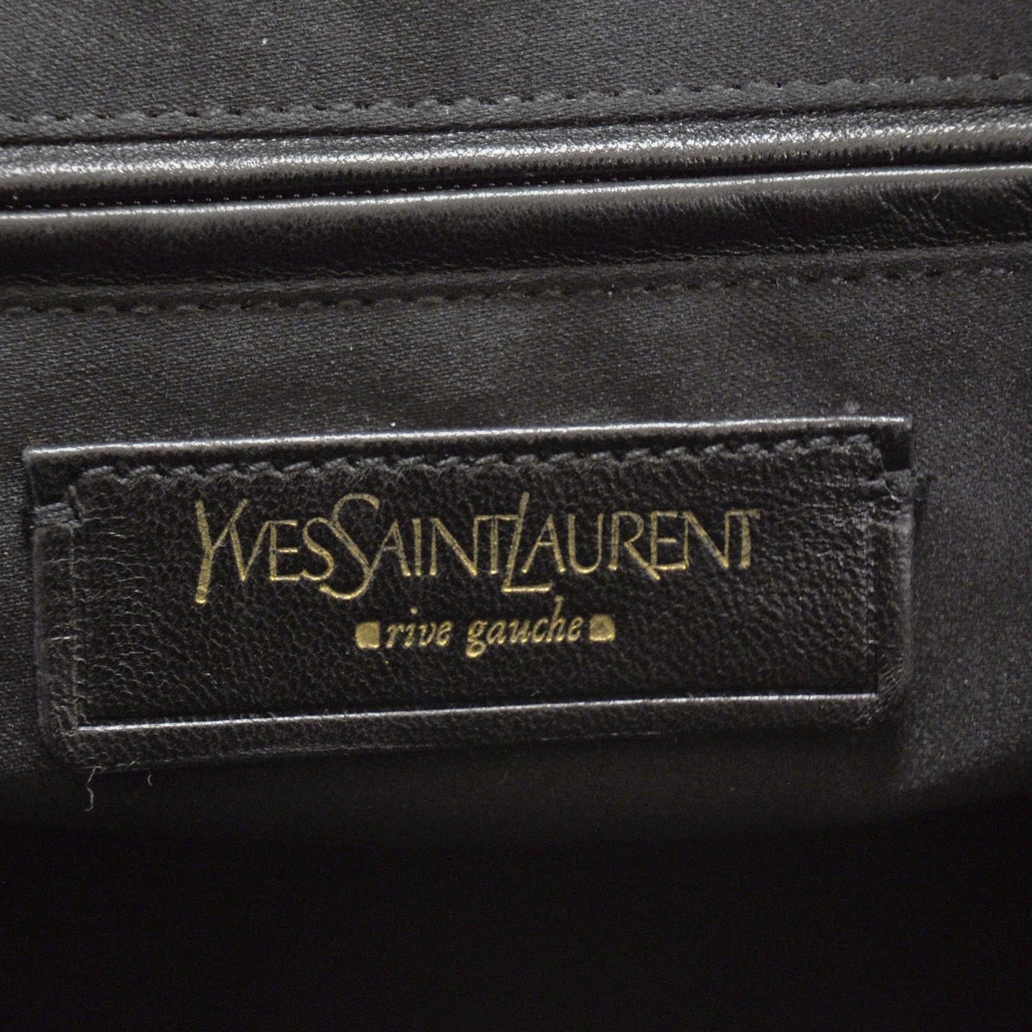 Saint Laurent Patent Medium Muse Black 7 of 9