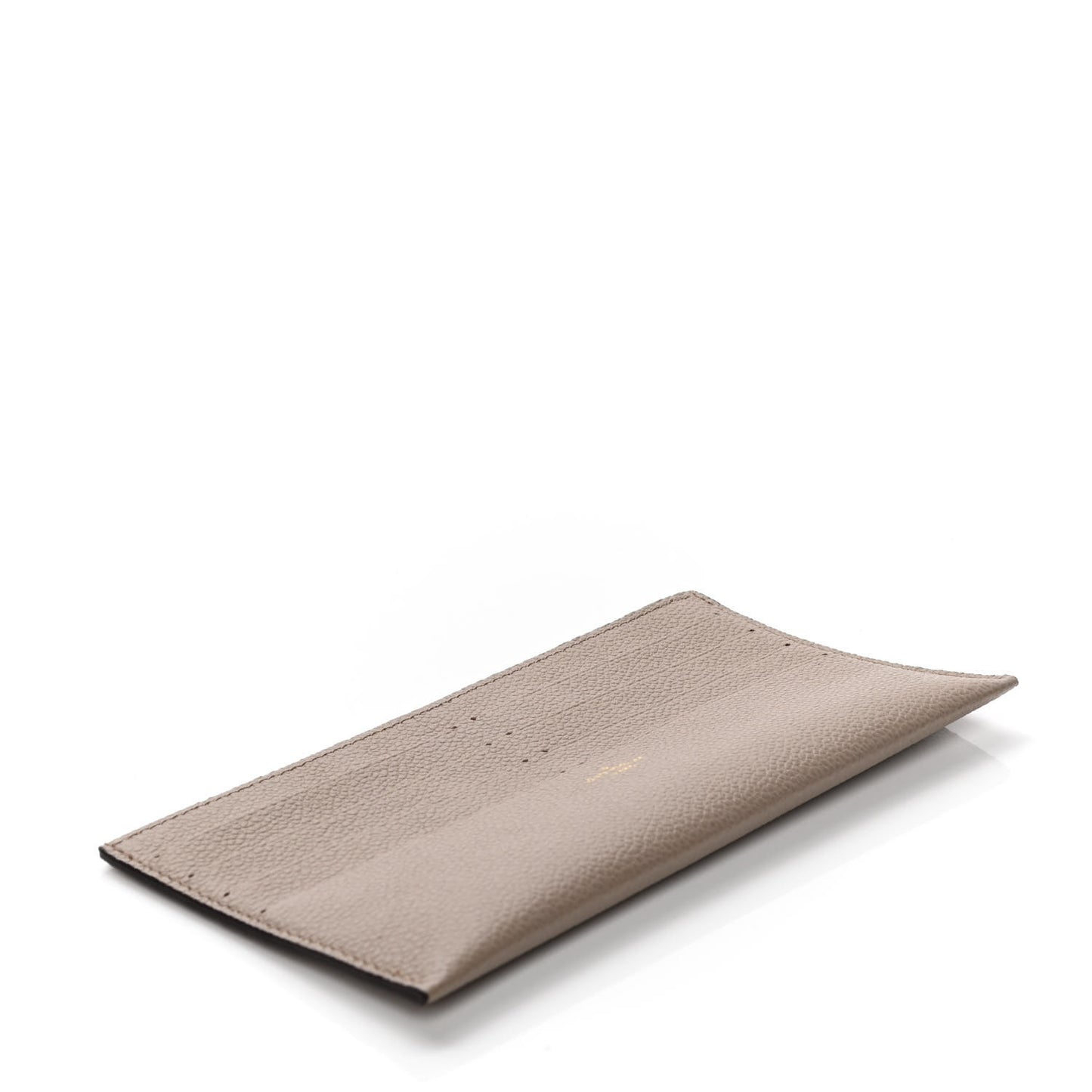 Calfskin Felicie Chain Wallet Card Holder Insert Tourterelle