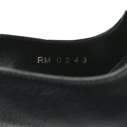 Givenchy Calfskin Voyou Sandals 38.5 Black 7 of 8
