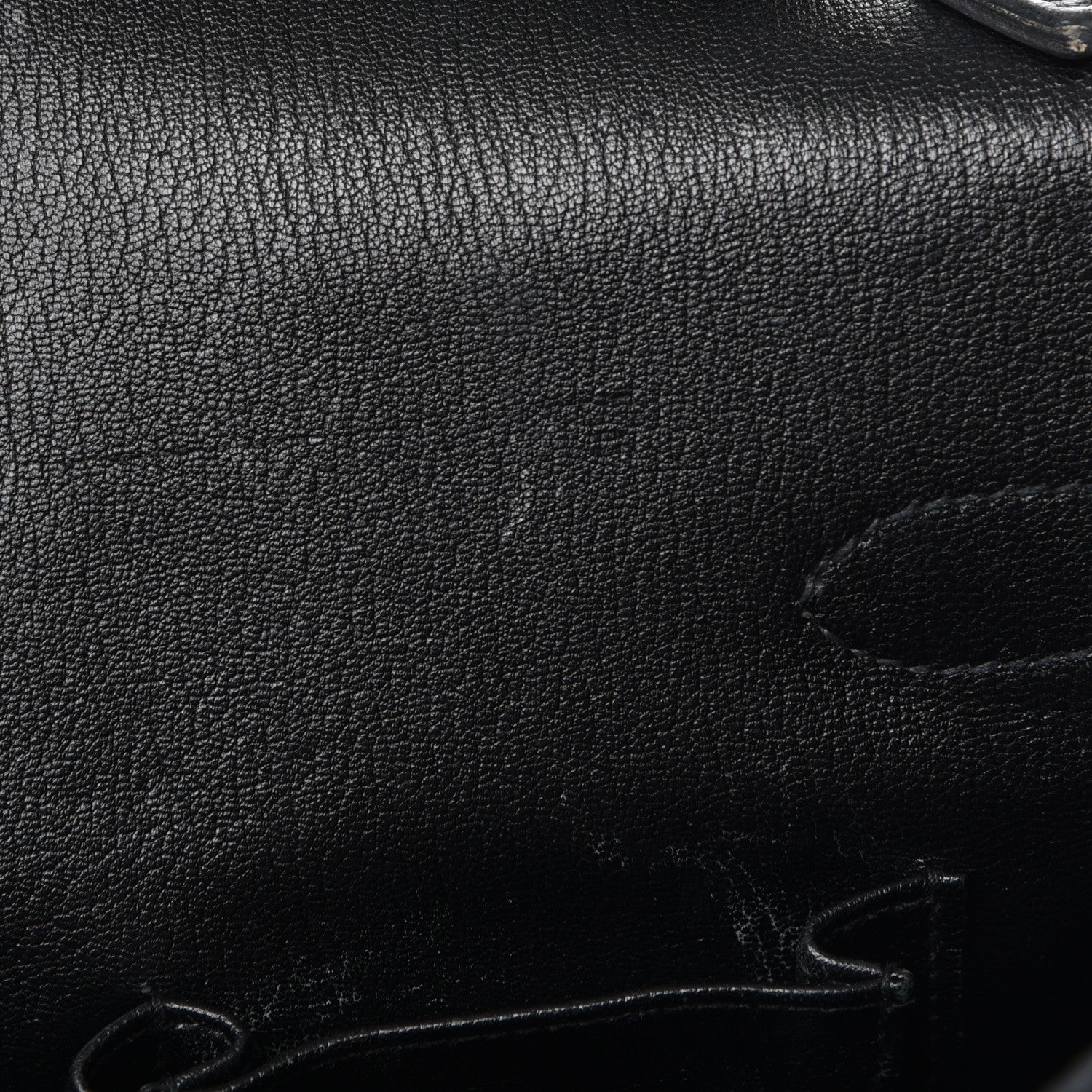 Hermes Taurillon Clemence Jypsiere 37 Black 8 of 9