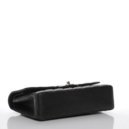 Chanel Caviar Quilted Medium Double Flap Black 4 of 11