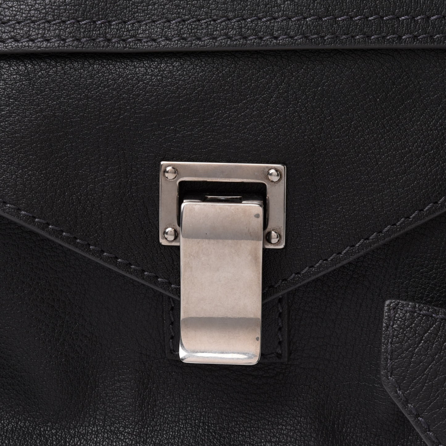 Lambskin Medium PS1 Satchel Black
