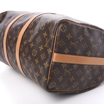 Louis Vuitton Monogram Keepall Bandouliere 45 9 of 10