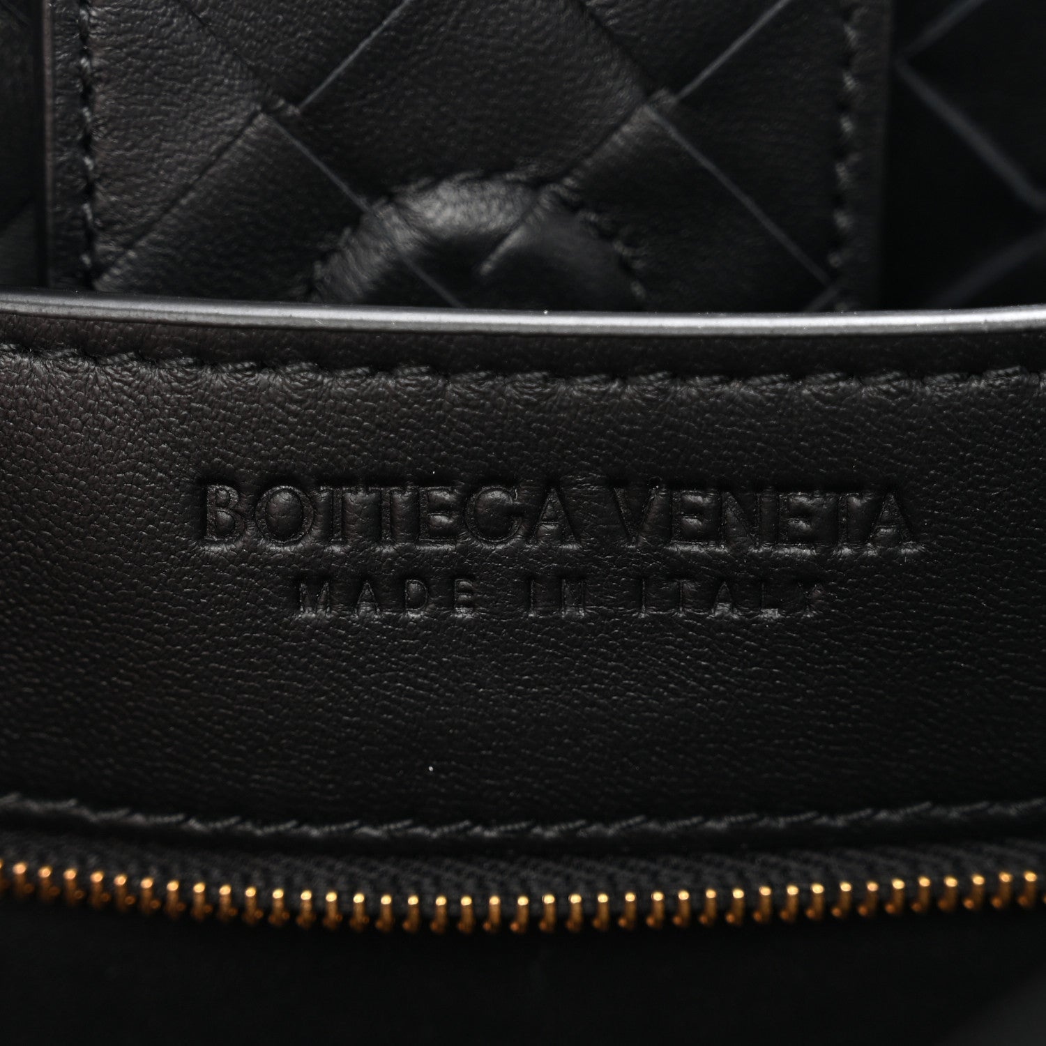 Bottega Veneta Nappa Intrecciato Medium Andiamo Shoulder Bag Black 6 of 9