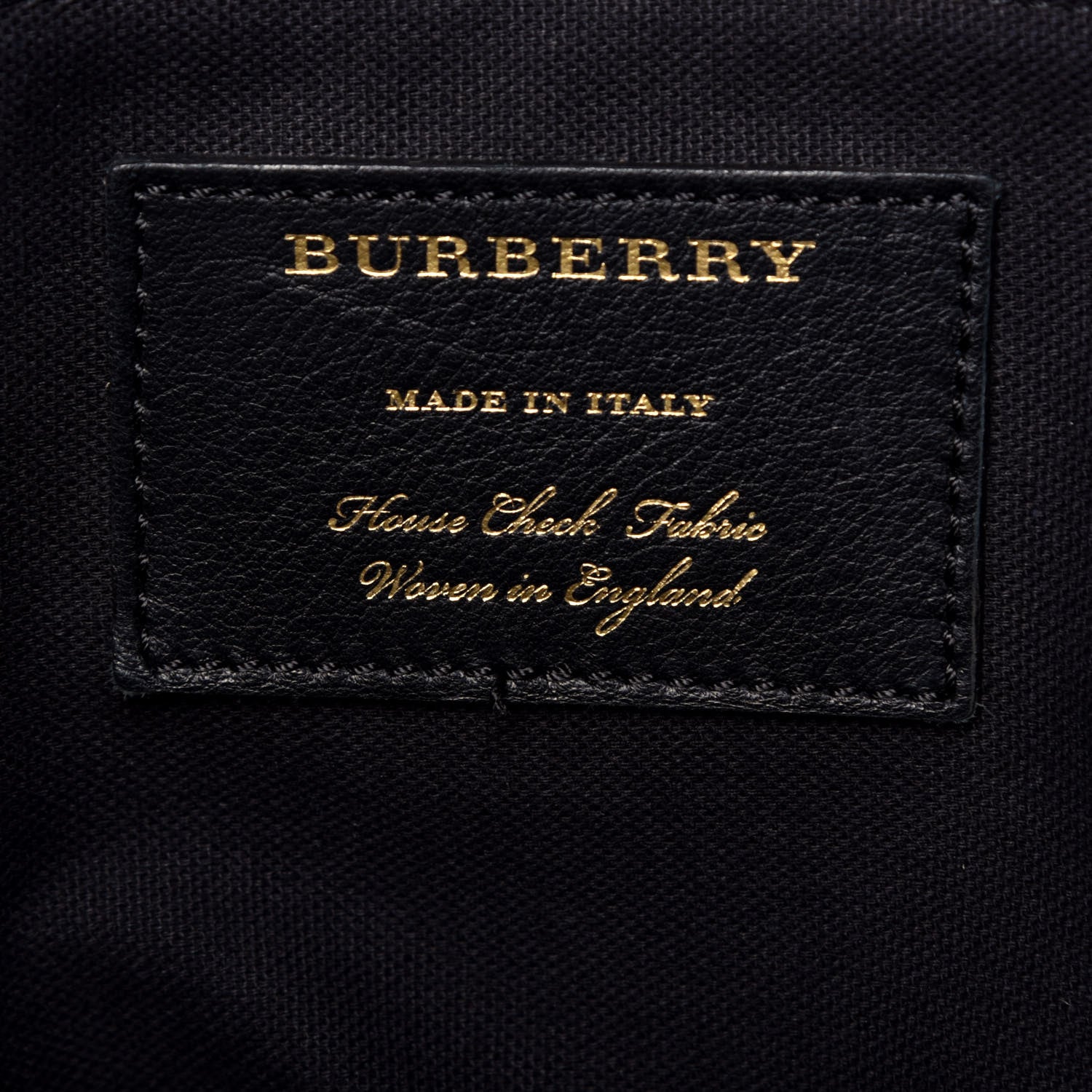 Burberry Derby Calfskin House Check Medium Welburn Tote Mahogany Red 6 of 8