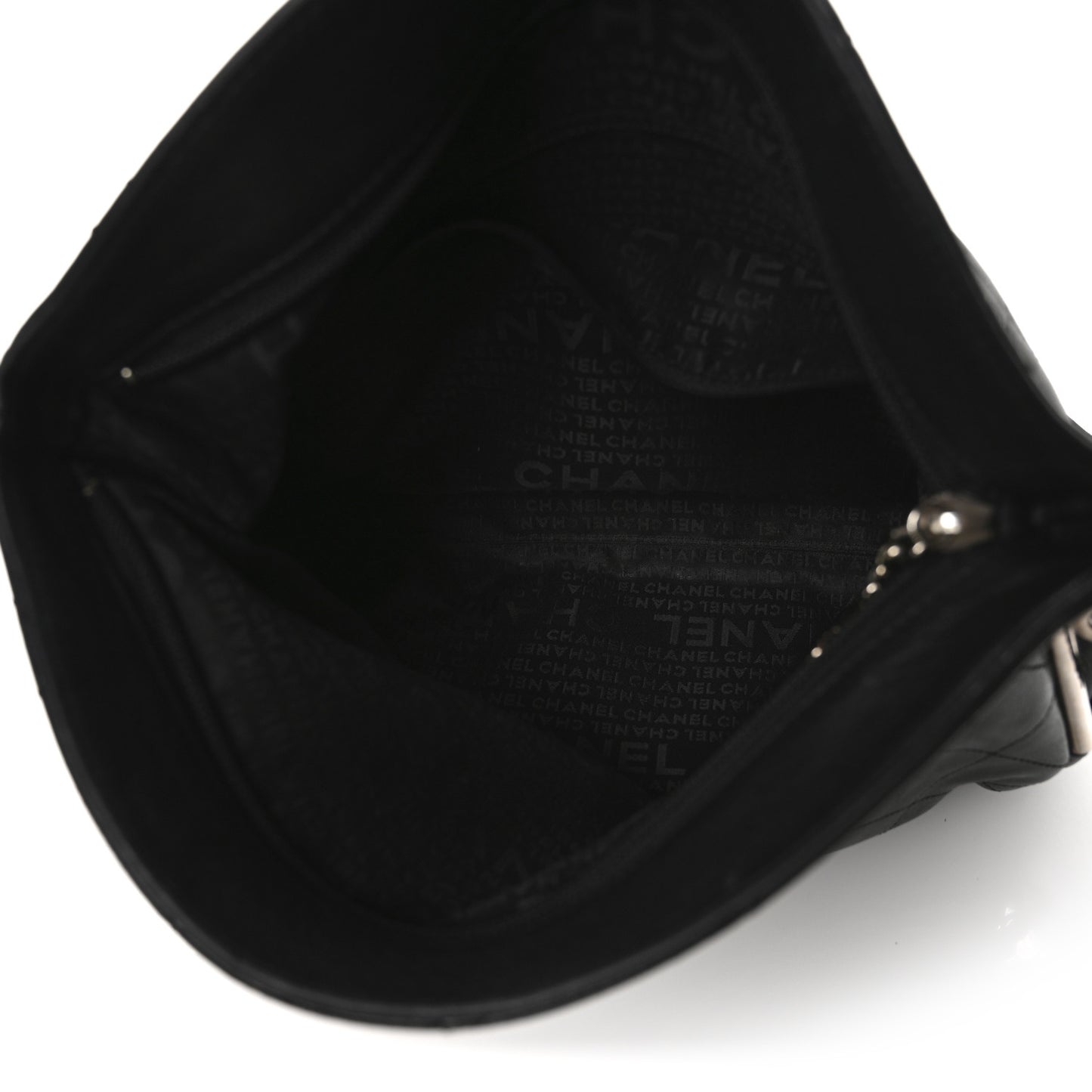 Lambskin Stitched Medium Ultimate Soft Tote Black