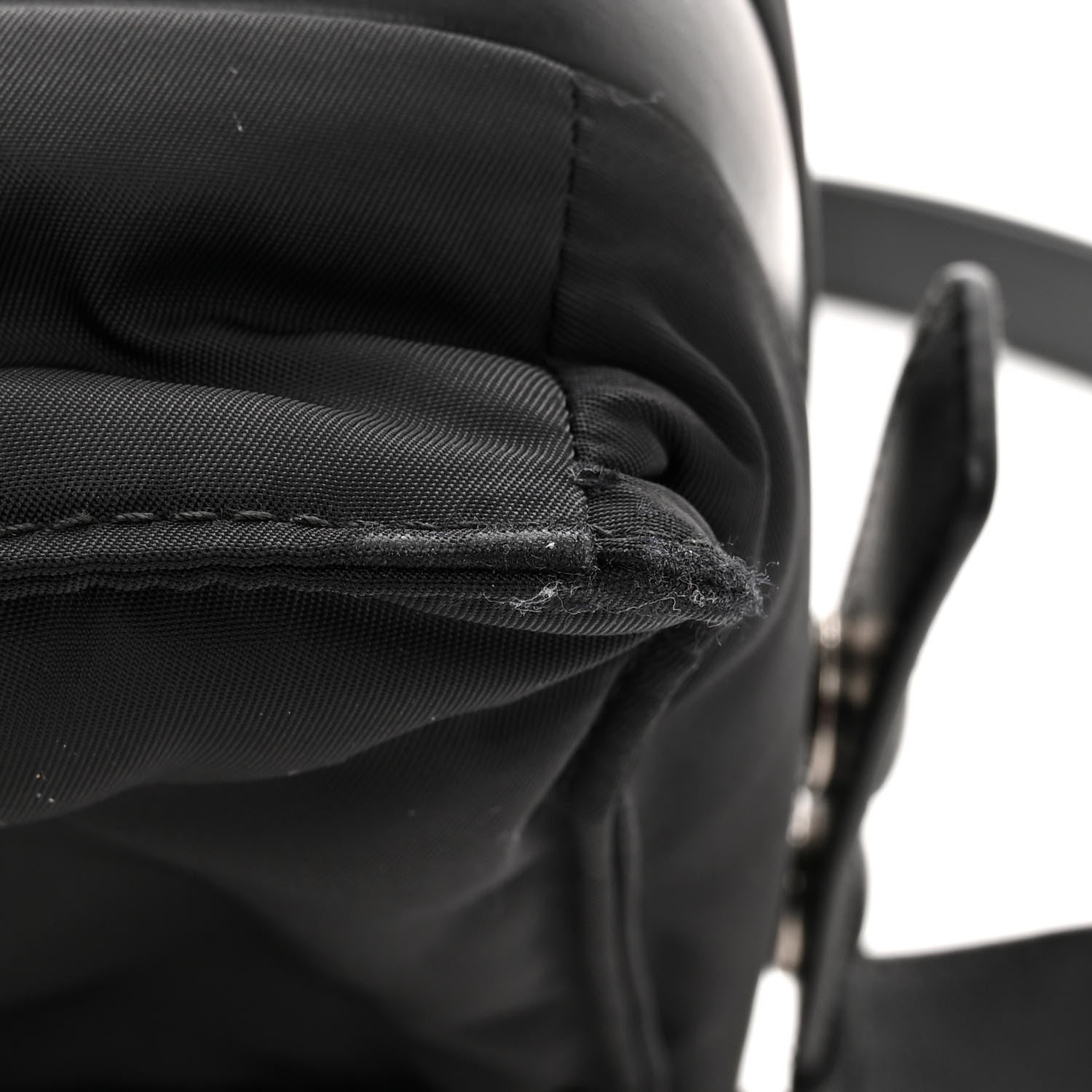 Prada Re-Nylon Vitello Padded Small Flap Shoulder Bag Black 11 of 16