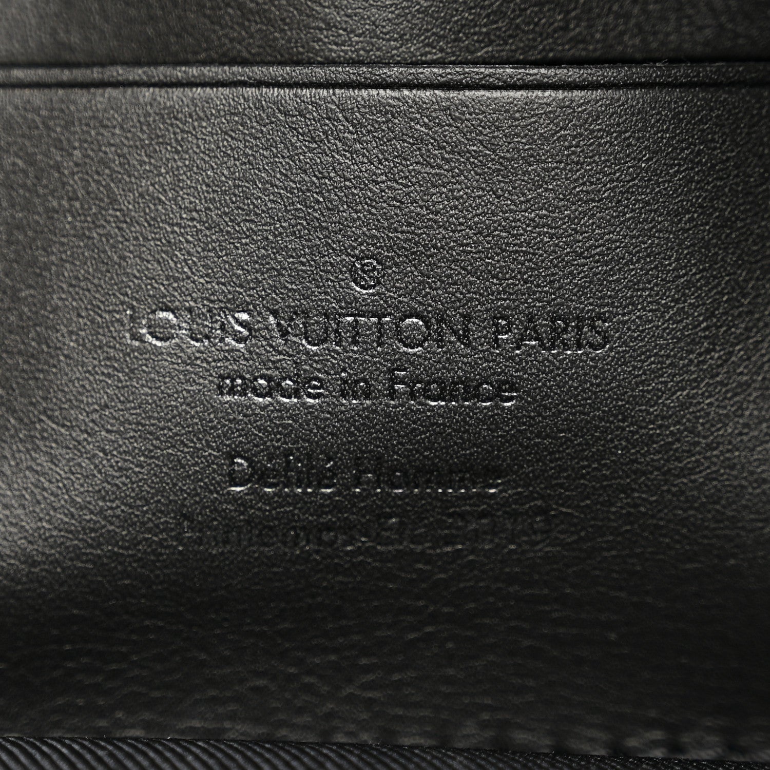 Louis Vuitton Taurillon Monogram Uniformes Solar Ray Soft Pochette Volga Black 6 of 6