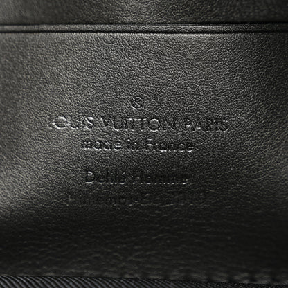 Louis Vuitton Taurillon Monogram Uniformes Solar Ray Soft Pochette Volga Black 6 of 6