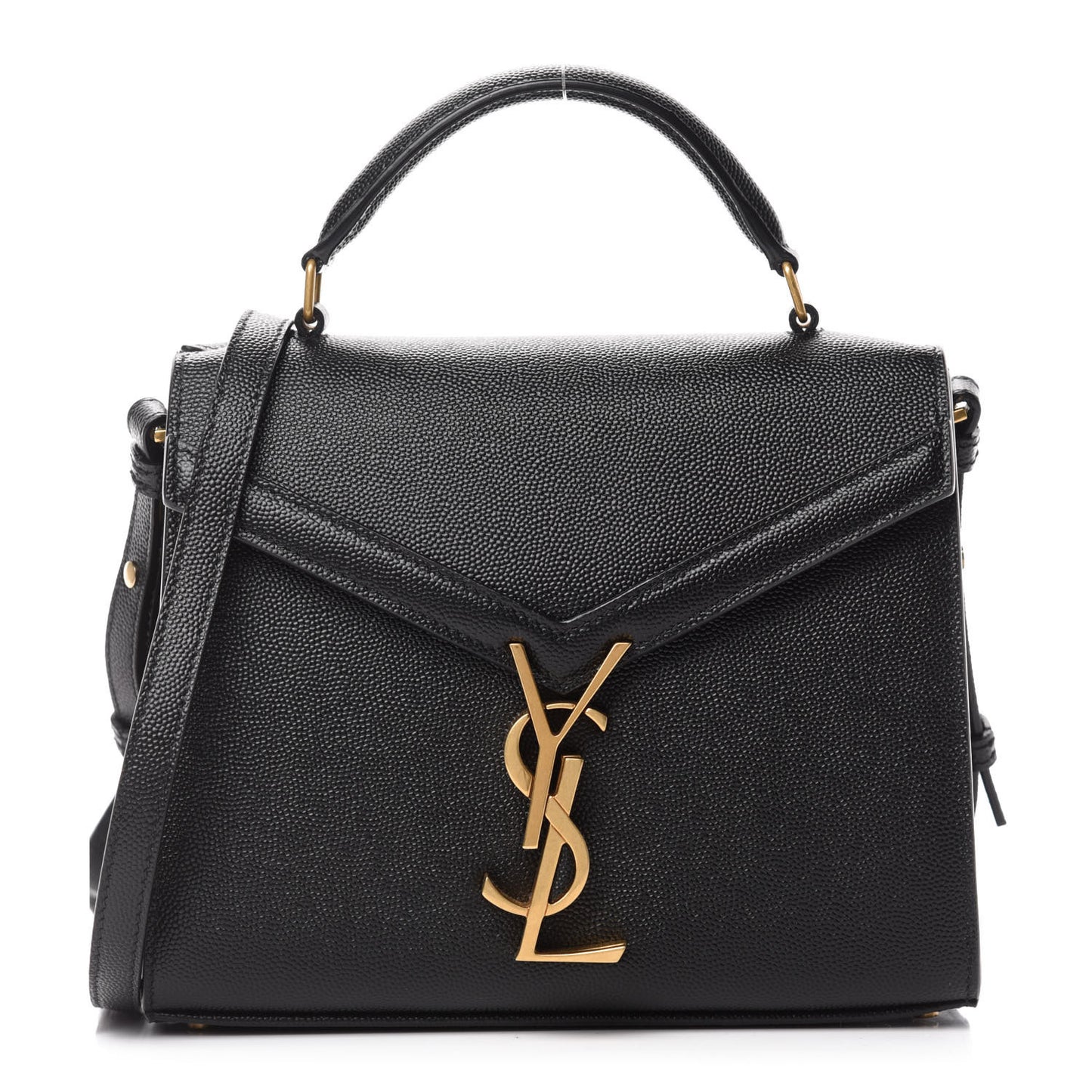 Grain de Poudre Mini Classic Monogram Cassandra Top Handle Black Rouge Legion