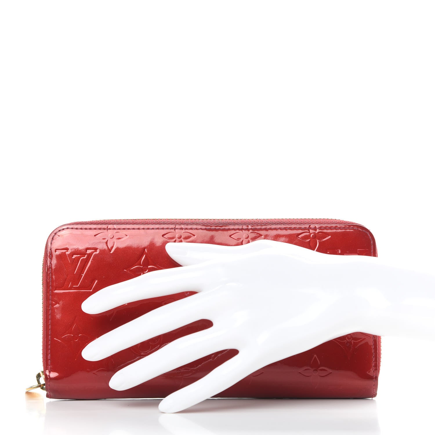 Louis Vuitton Vernis Zippy Wallet Pomme D'Amour 2 of 13