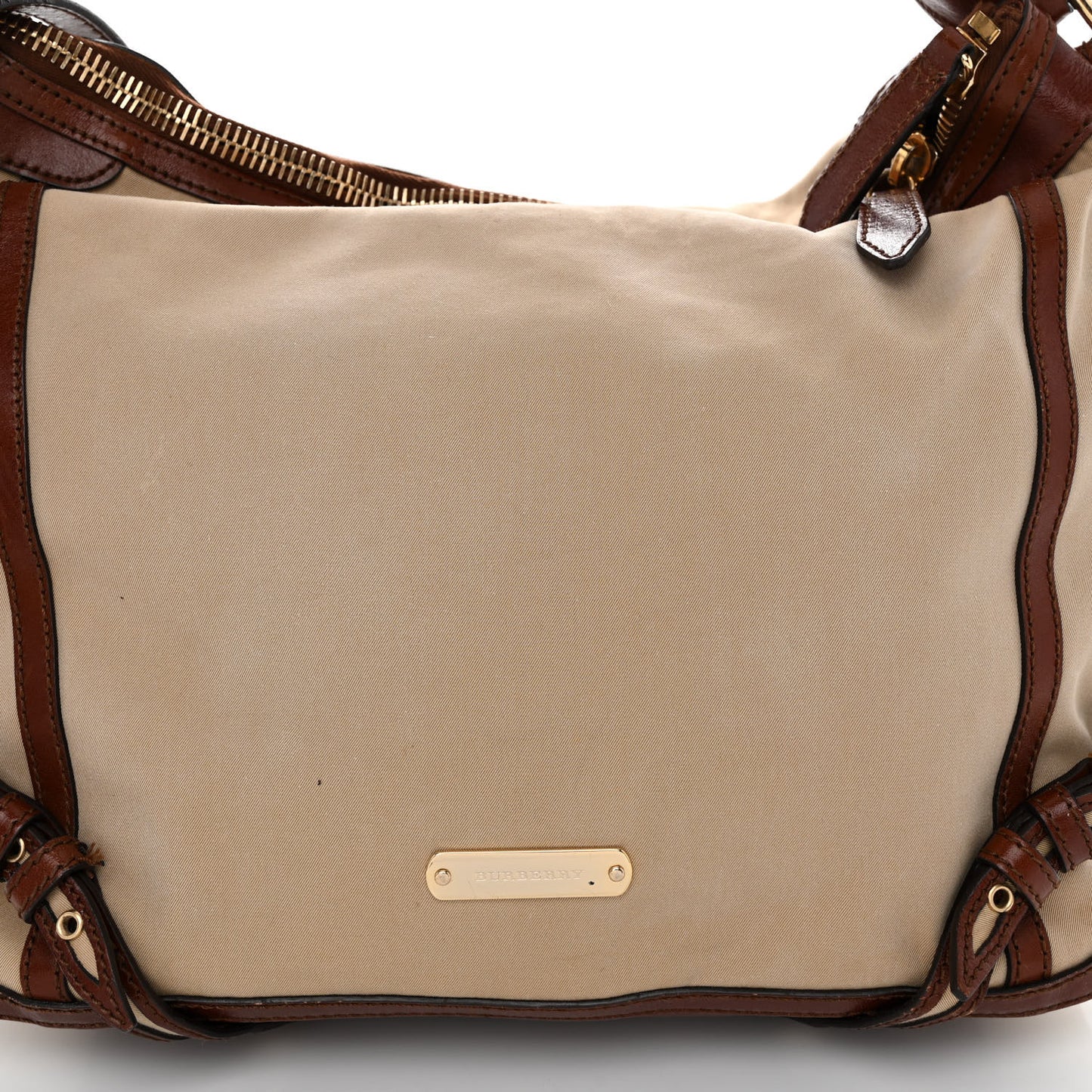Canvas Calfskin Canterbury Tote