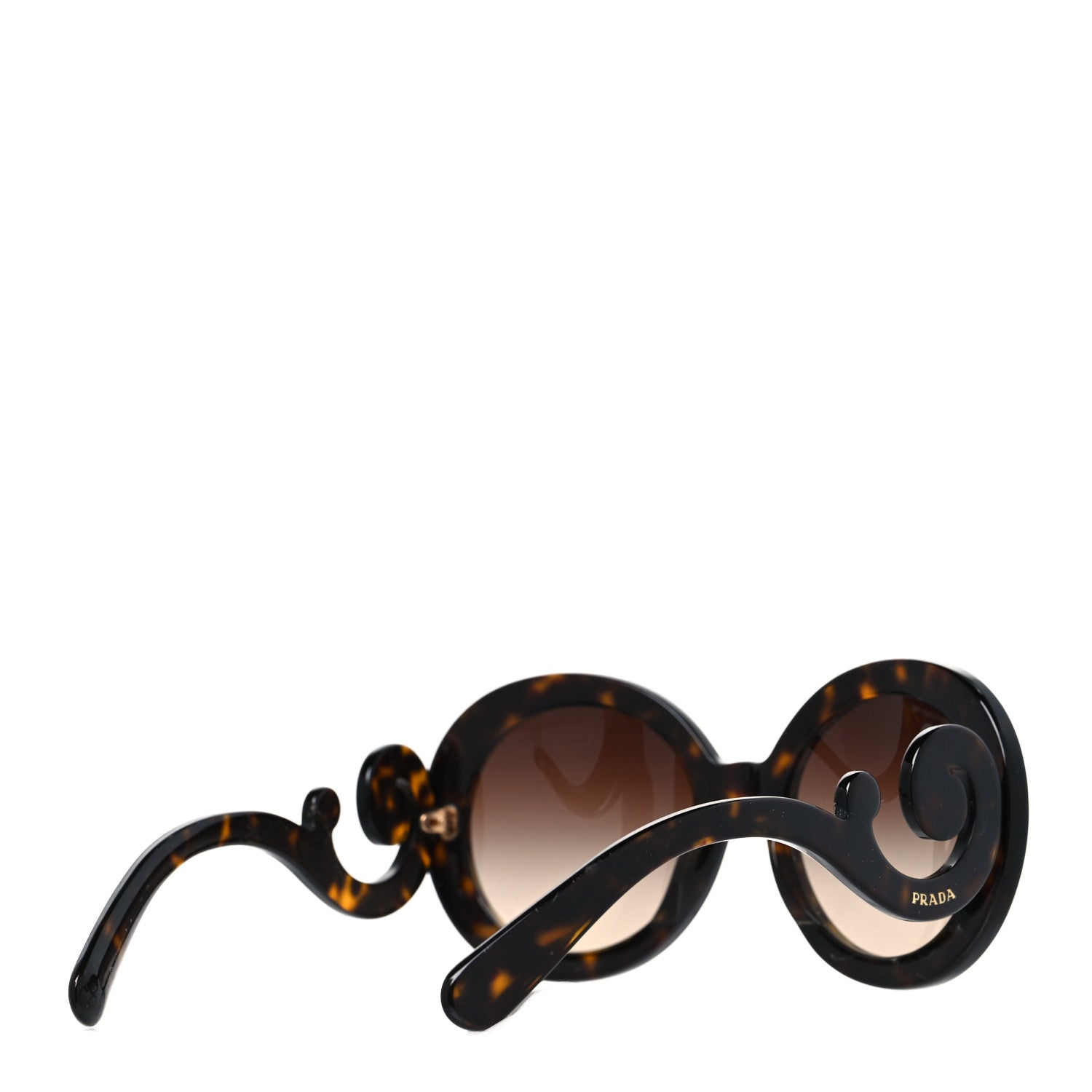 Prada Baroque Sunglasses SPR 27N Tortoise 4 of 7