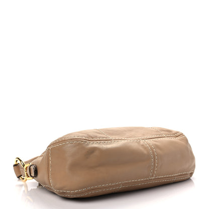 Prada City Calf Hand Stitched Bag Caramel 4 of 8