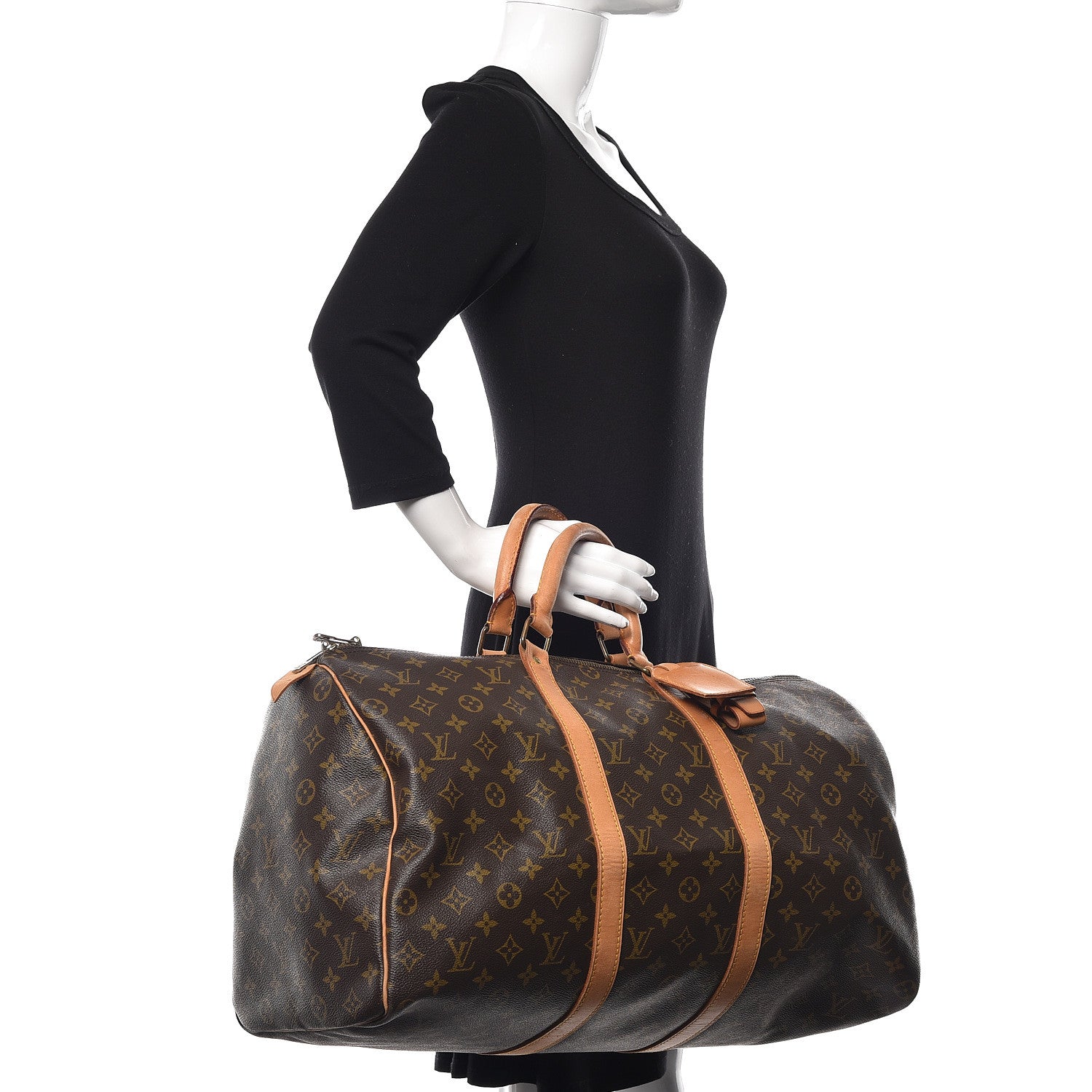 Louis Vuitton Monogram Keepall 50 2 of 16