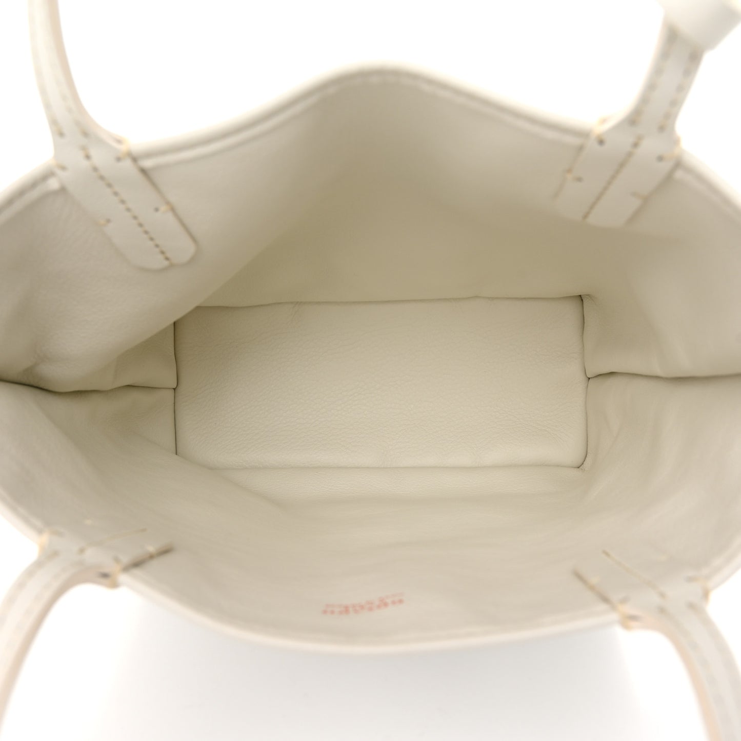 Goyardine Reversible Mini Anjou White
