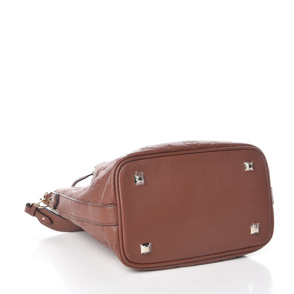 MCM Calfskin Ottomar Monogram Essential Bucket Brown 5 of 10