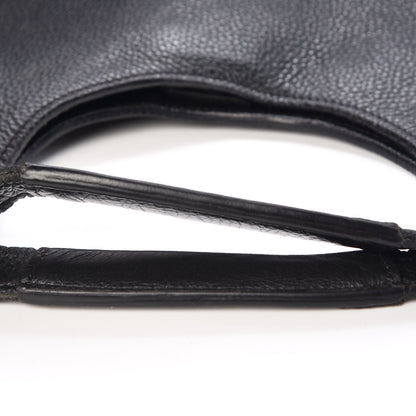 Tom Ford Calfskin Large Alix Padlock Zip Shoulder Bag Black 10 of 18