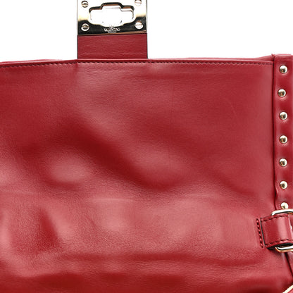Valentino Garavani Nappa Medium Candystud Top Handle Bag Poudre Rubino 12 of 13