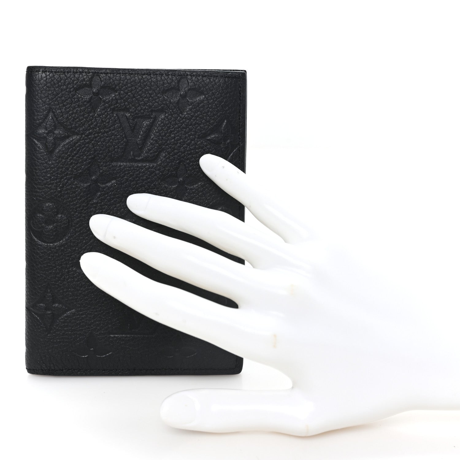 Louis Vuitton Empreinte Monogram Passport Cover Black 2 of 7