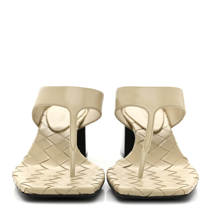 Bottega Veneta Cushion Lux Marella Thong Sandals 39.5 Light Butterscotch 3 of 9