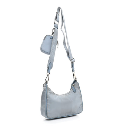 Prada Nylon Re-Edition 2005 Shoulder Bag Astrale 4 of 15