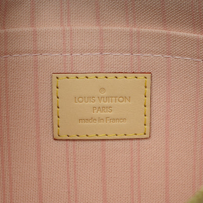 Louis Vuitton Damier Azur Neverfull MM GM Pochette Rose Ballerine 6 of 7