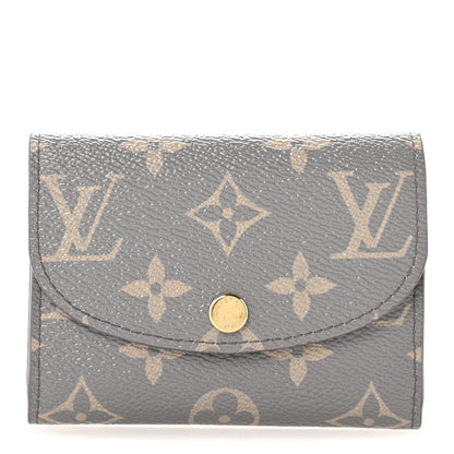Louis Vuitton Monogram Rosalie Coin Purse Trianon Gray 1 of 6