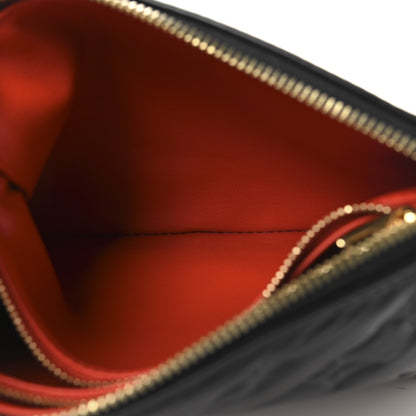 Louis Vuitton Lambskin Embossed Monogram Coussin BB Black 5 of 11