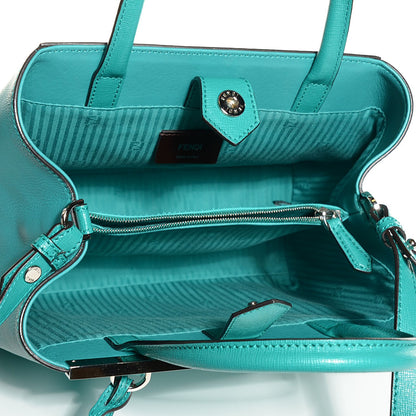 Fendi Vitello Elite Flamingo Petite 2Jours Tote Lago 15 of 20