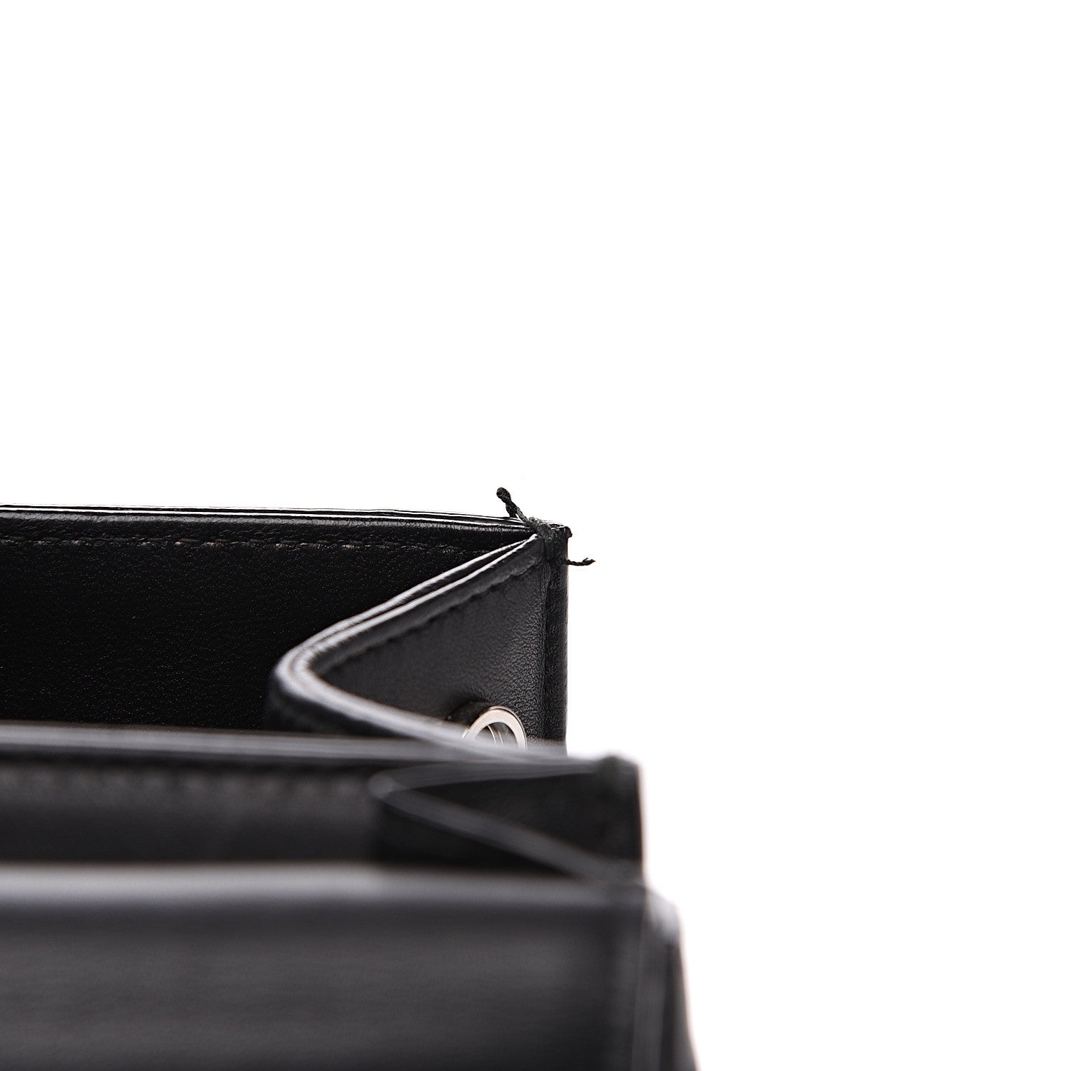 Christian Dior Grained Calfskin Medium Diorever Flap Black 8 of 12