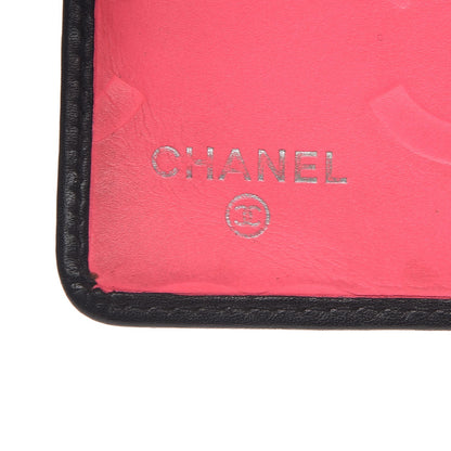 Chanel Calfskin Cambon Zipped Pocket Wallet Black 6 of 9
