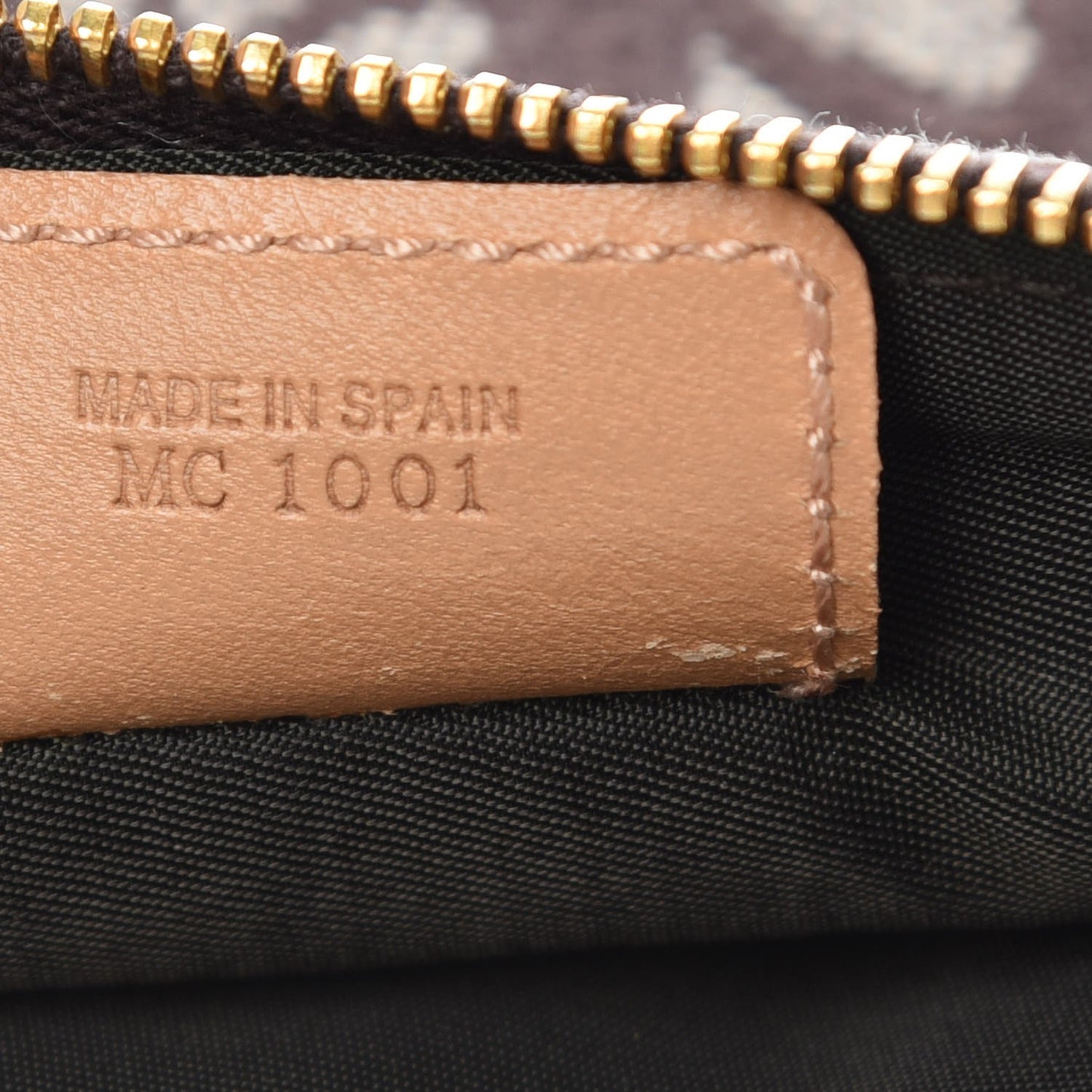 Monogram Mini Saddle Pochette Beige