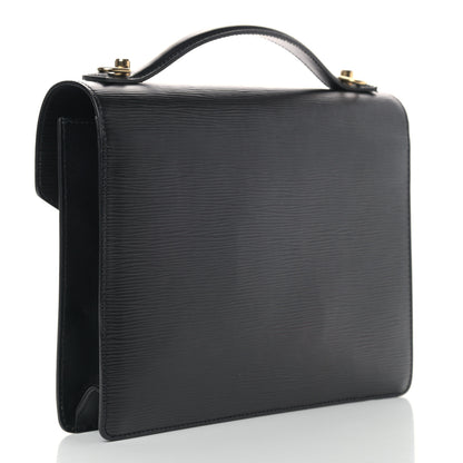 Louis Vuitton Epi Monceau Black 2 of 12