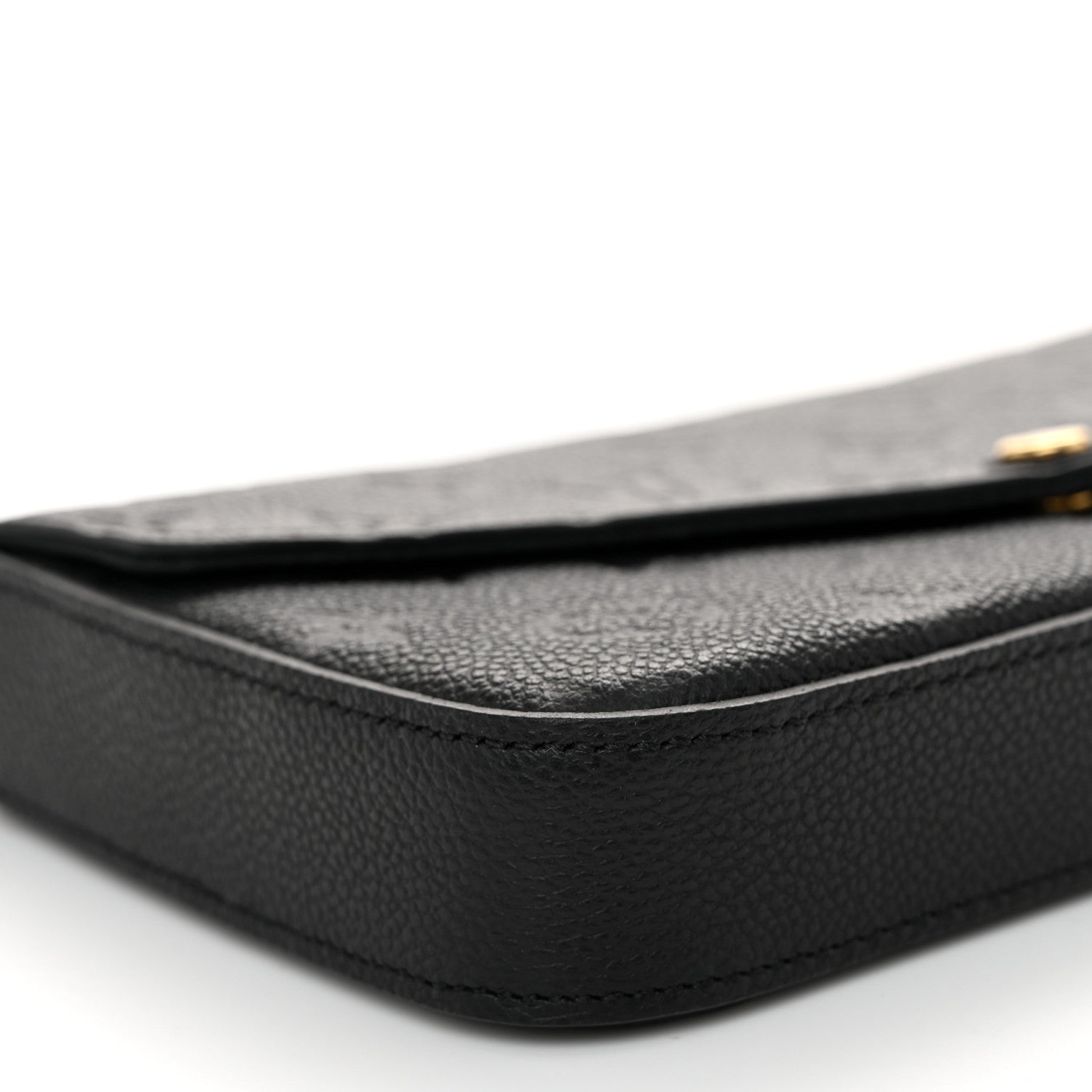 Louis Vuitton Empreinte Pochette Felicie Chain Wallet Black 10 of 12